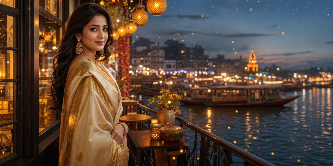 বরিশালে ডিপোজিট বোনাস উপলক্ষে শাড়ি পরা নারীর উৎসব মুহূর্ত