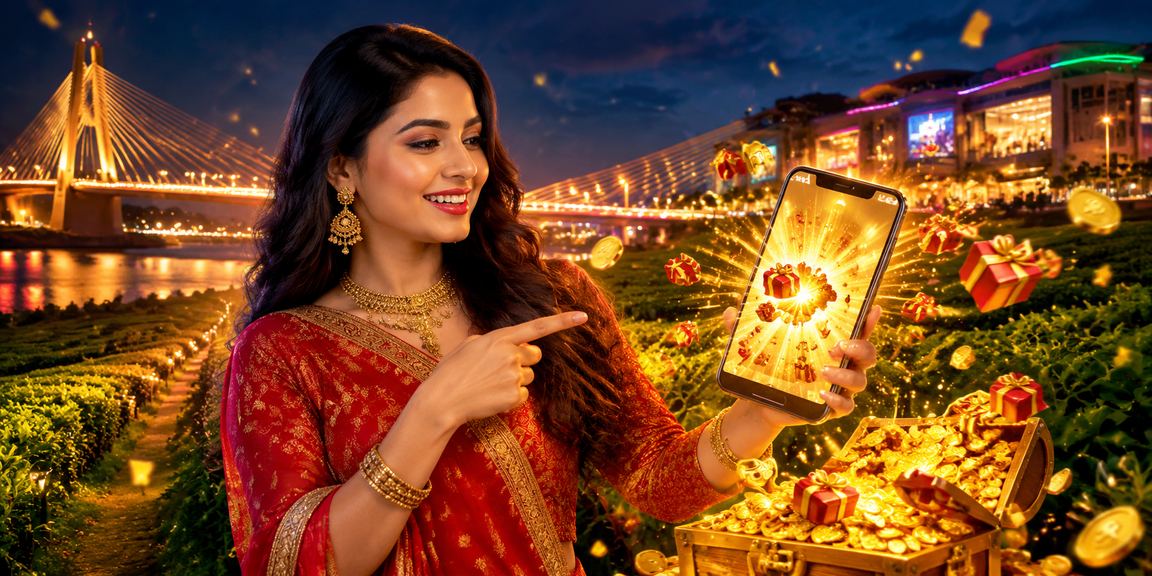 বরিশালের চা বাগানে রিবেট বোনাস উদযাপনের দৃশ্য